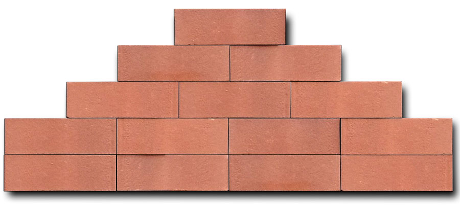 Volcanic Red Face Bricks